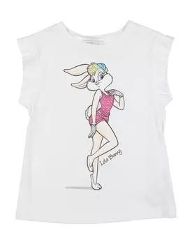 Футболка Monnalisa, белый