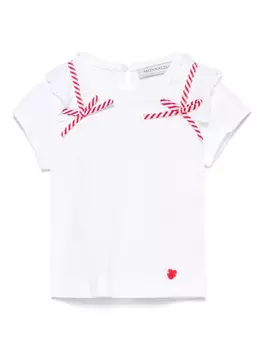 Футболка Монналиса Сангалло Monnalisa, белый