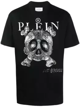 Футболка Monsters с логотипом Philipp Plein, черный