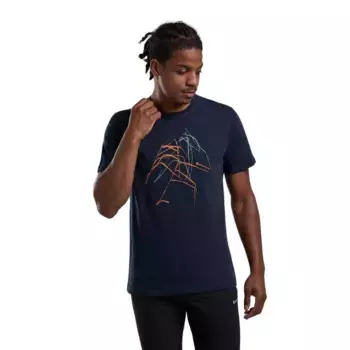 Футболка Montane Abstract Mountain, синий