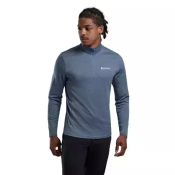 Футболка Montane Dart Half Zip long sleeve, синий