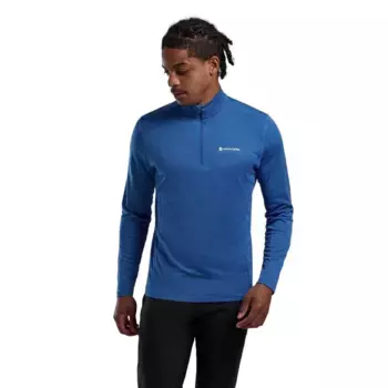 Футболка Montane Dart Half Zip long sleeve, синий