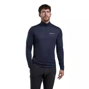Футболка Montane Dart Half Zip long sleeve, синий