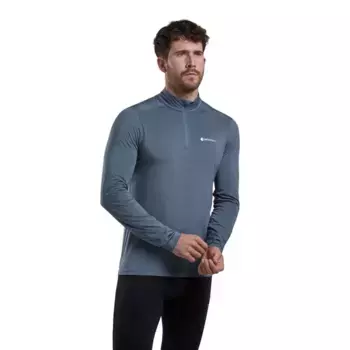 Футболка Montane Dart XT Half Zip long sleeve, синий