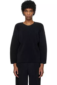 Футболка Monthly color январь Homme Pliss Issey Miyake, черный