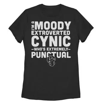 Футболка Moody Extroverted Cynic с чрезвычайно пунктуальным рисунком Disney/Pixar Soul Juniors Licensed Character