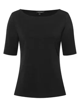 Футболка More & More Kurzarmshirt, черный