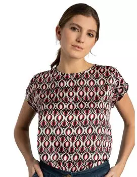 Футболка More & More Print, красный