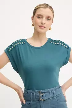 Футболка Morgan, бирюзовый