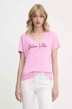 Футболка Morgan, розовый