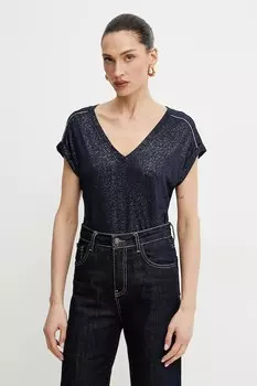 Футболка Morgan, темно-синий