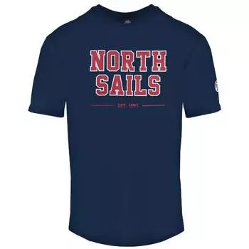 Футболка морского пехотинца Est 1997 года North Sails, синий