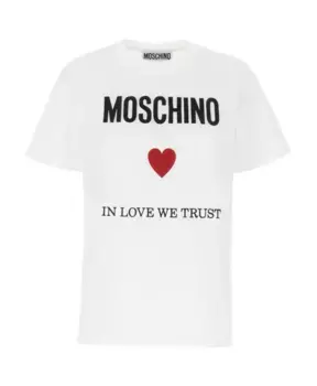 Футболка Moschino, белый