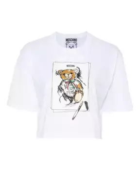 Футболка Moschino, белый