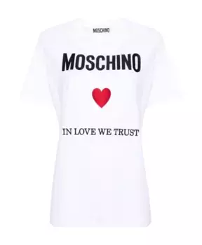 Футболка Moschino, белый