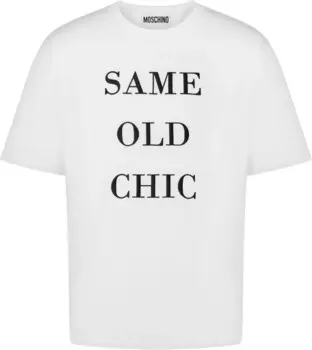 Футболка Moschino, белый