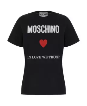 Футболка Moschino, черный
