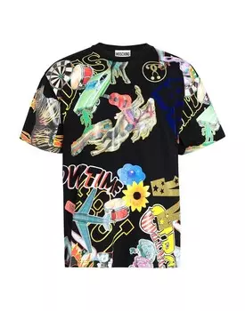 Футболка Moschino, черный