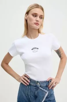 Футболка Moschino Jeans, белый