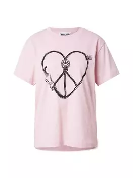 Футболка Moschino Jeans Shirt, розовый