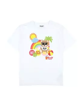 Футболка Moschino Kid, белый