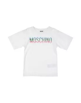 Футболка Moschino Kid, белый