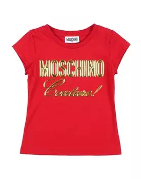 Футболка Moschino Kid, красный