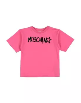 Футболка Moschino Kid, розовый