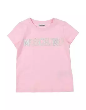 Футболка Moschino Kid, розовый