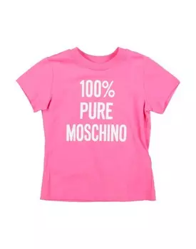 Футболка Moschino Kid, розовый