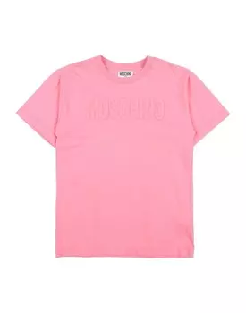 Футболка Moschino Kid, розовый