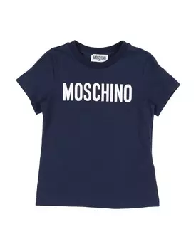 Футболка Moschino Kid, синий