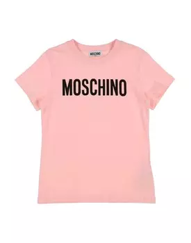 Футболка Moschino Kid, светло-розовый
