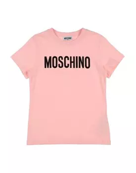Футболка Moschino Kid, светло-розовый
