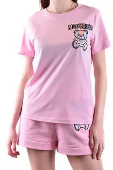 Футболка Moschino, pink