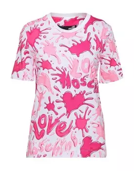 Футболка Moschino, розовый