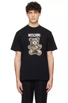 Футболка Moschino с мишкой Тедди Moschino, черный