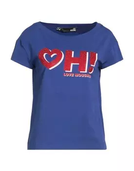 Футболка Moschino, синий