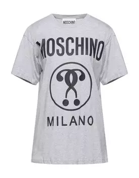 Футболка Moschino, светло-серый
