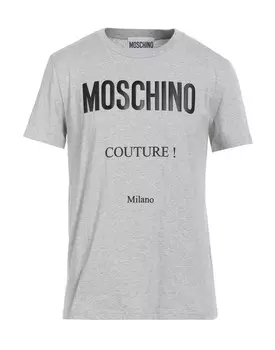 Футболка Moschino, светло-серый