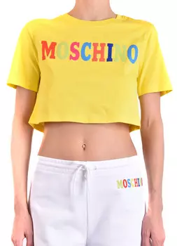 Футболка Moschino, yellow
