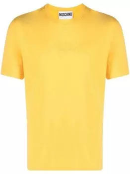 Футболка Moschino, yellow
