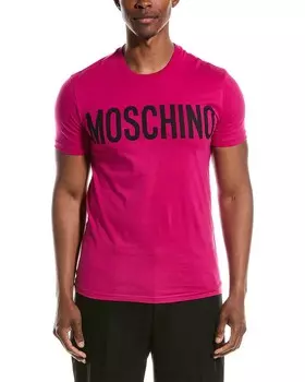 Футболка Москино Moschino, розовый