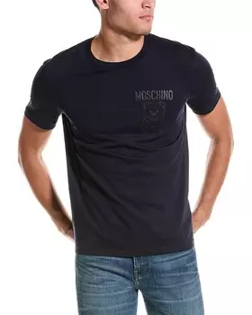 Футболка Москино Moschino, синий