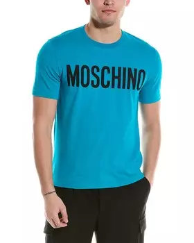 Футболка Москино Moschino, синий