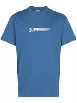 Футболка Motion Logo SS23 - Faded Blue Supreme, синий