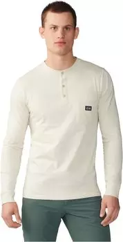 Футболка Mountain Hardwear Cotton RidgeLong Sleeve Henley, цвет Stone