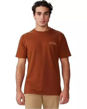 Футболка Mountain Hardwear Moon Phases, цвет Iron Oxide