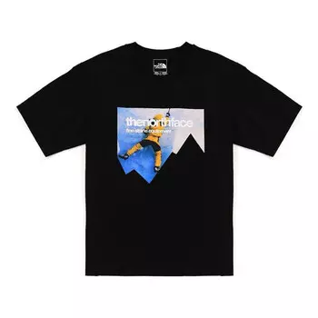 Футболка mountain heavyweight t-shirt 'black' The North Face, черный
