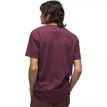 Футболка Mountain Light с короткими рукавами мужская prAna, цвет Mulberry Heather